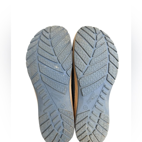 Dansko Clog Kane Mule Molded Lightweight Womens Blue Wood Grain EU 42 Shoe - Picture 12 of 16